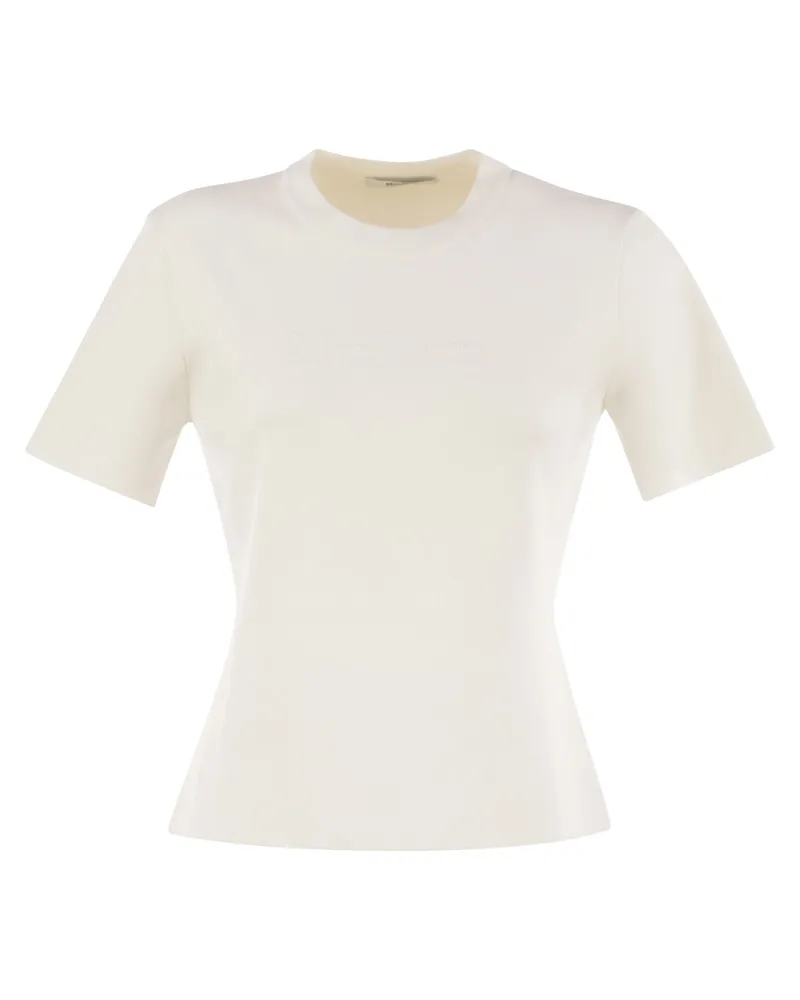 Max Mara Adelio Viscose Crepe Garnpullover White