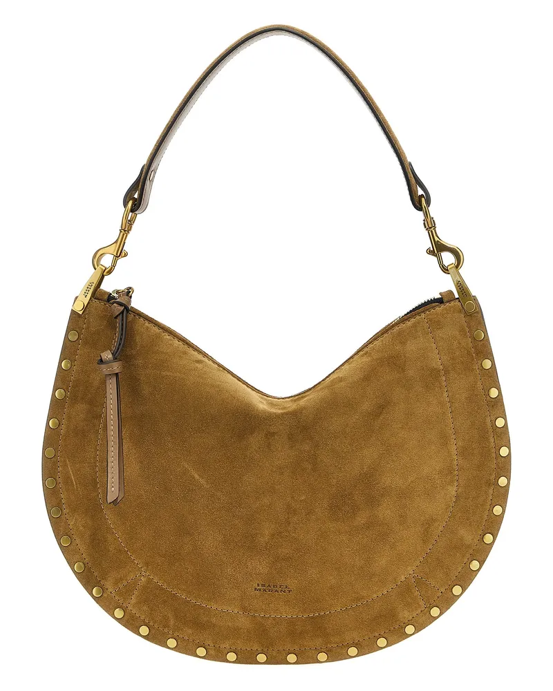 Isabel Marant Oskan Hobo Reißverschluss' Umhängetasche Brown