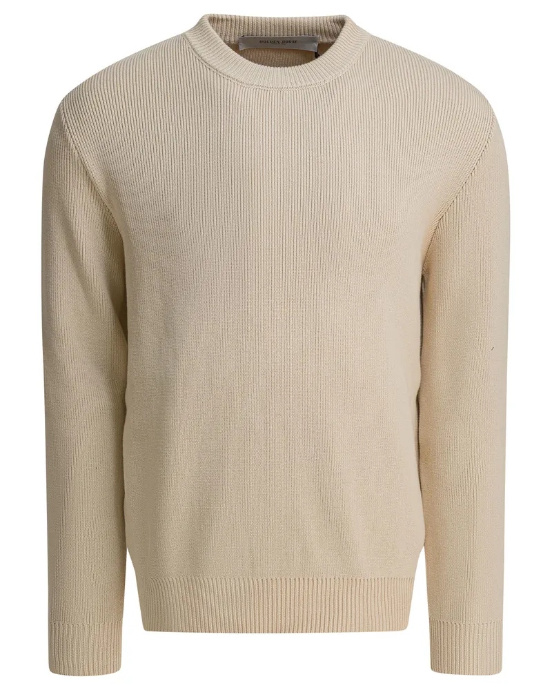 Golden Goose Golden“ Rundhalspullover Beige