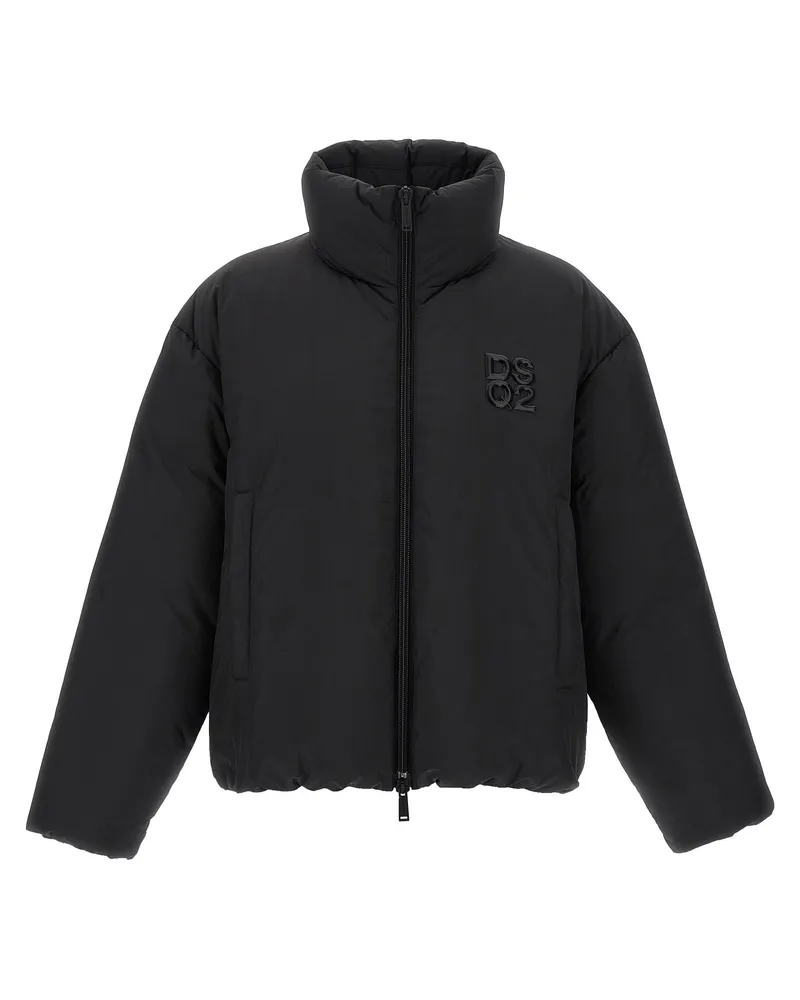 Dsquared2 Ball Nylon Puffer' Down Jacke Black