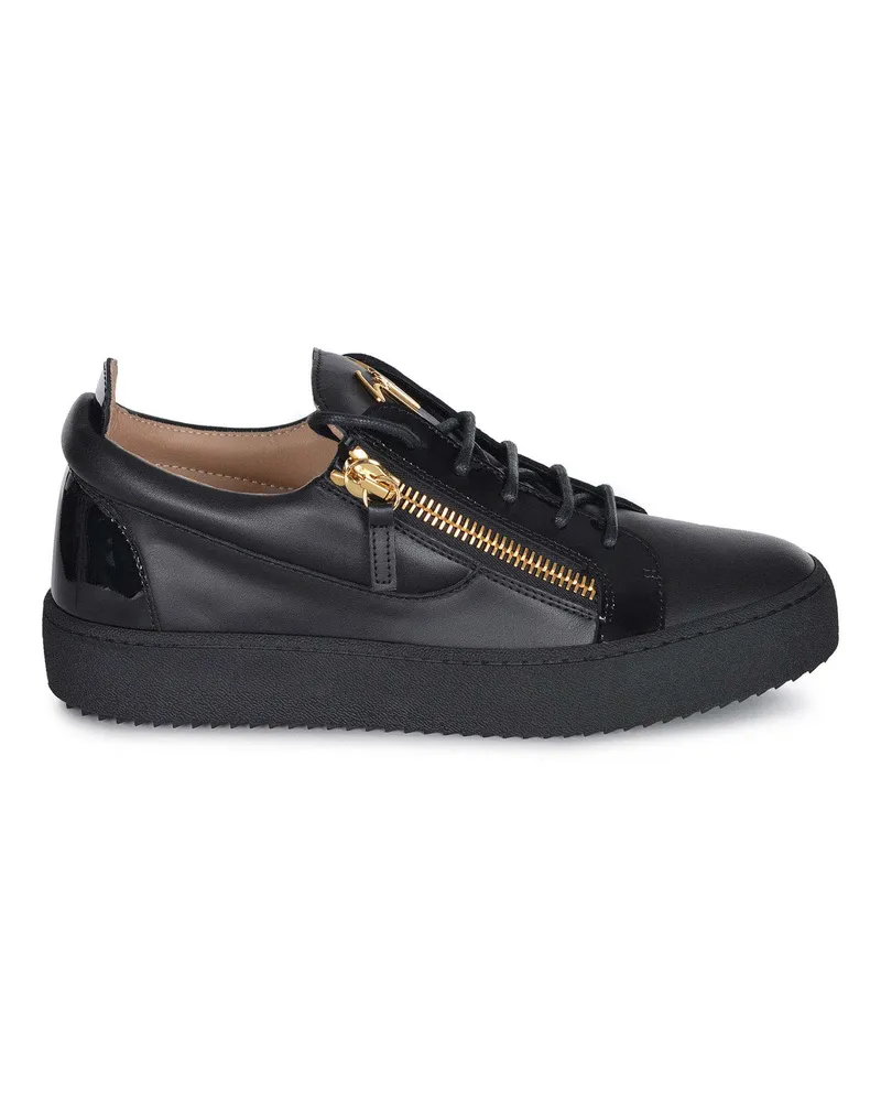 Giuseppe Zanotti Frenkie' Sneaker aus Leder Black
