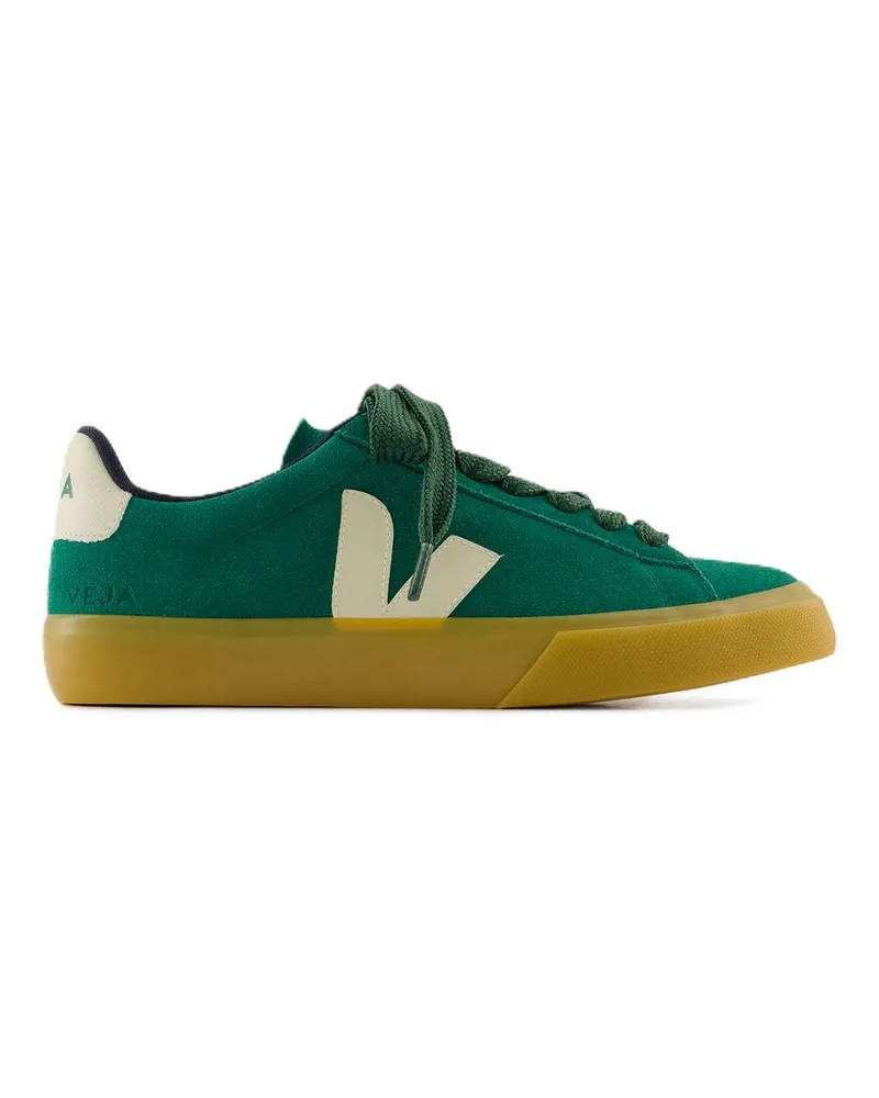 VEJA Campo Bold Sneakers  Ledergrün Green