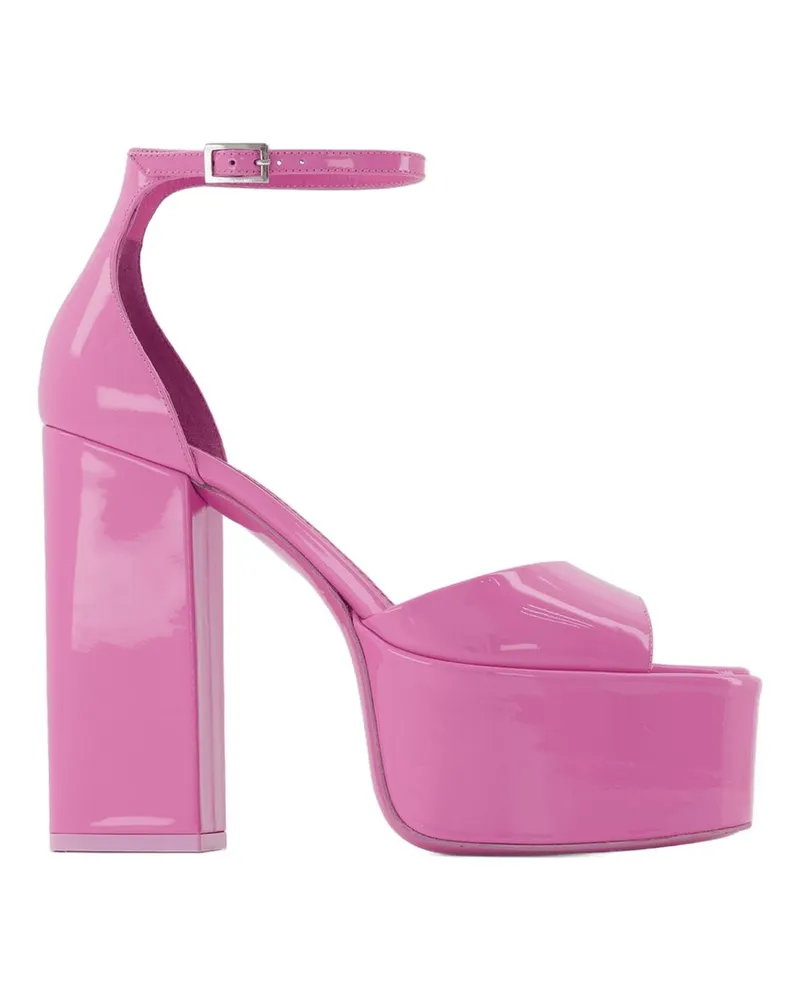 Paris Texas Tatiana -Plattform Sandalen  Flamingo Leder Pink