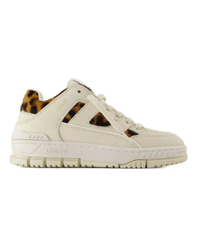 Axel Arigato Bereich lo Sneaker  Leder Beige Beige