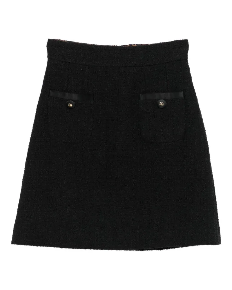 Dolce & Gabbana Baumwollrock Black