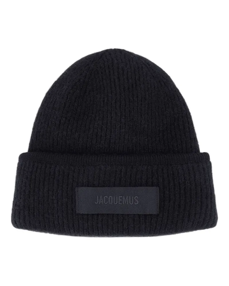 Jacquemus GROS GRAIN Hut  Wolle schwarz Schwarz