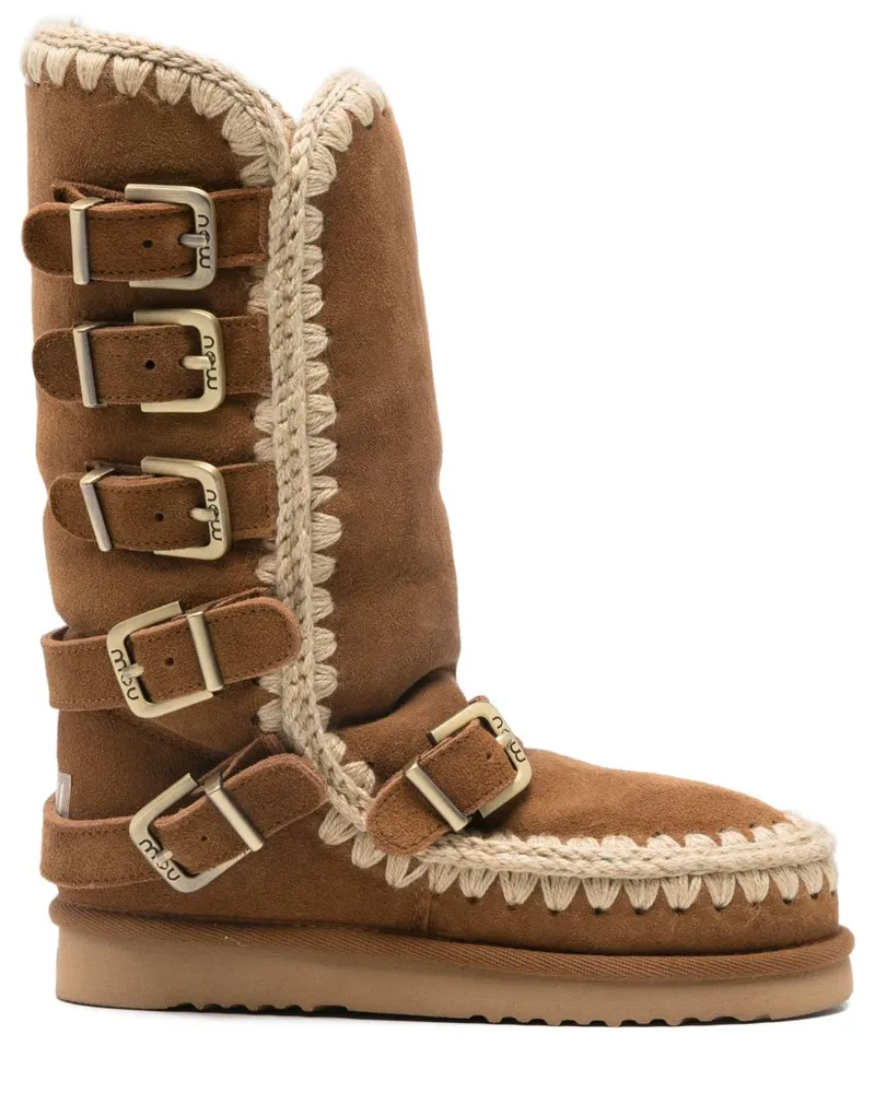 Mou Eskimo Schnallenstiefel Stiefel Leather