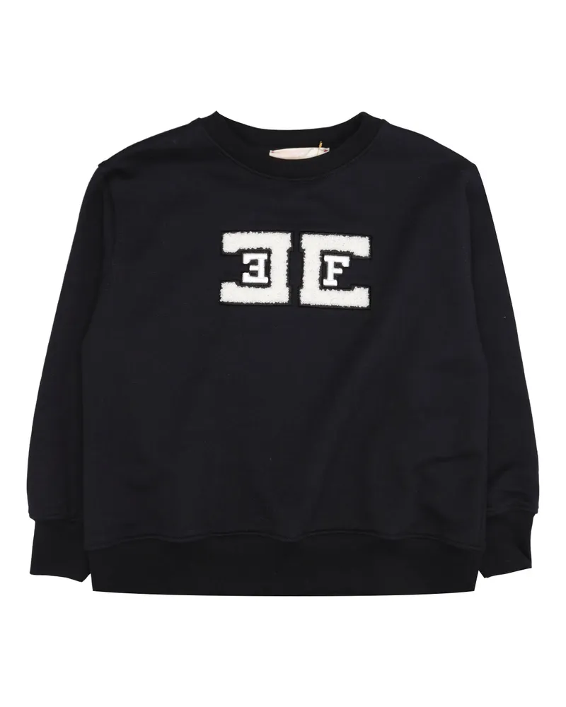 Elisabetta Franchi Sweaters Nero+avorio