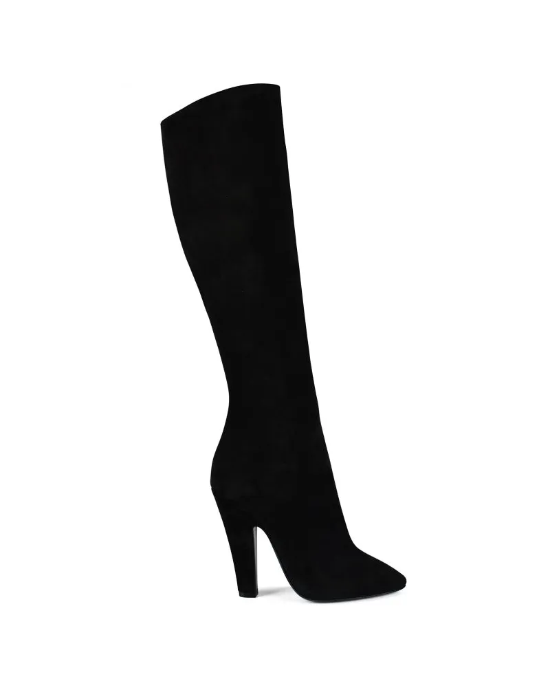 Saint Laurent 68 Stiefel Black