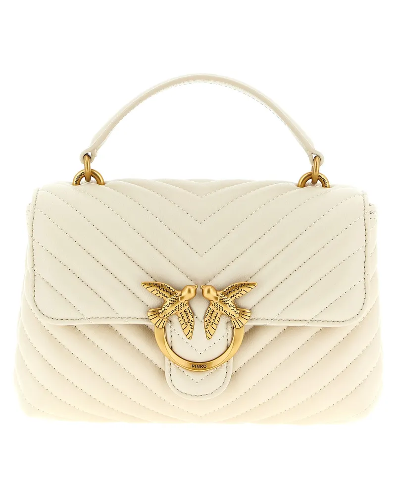 Pinko Handtasche 'Mini Lady Love Puff White