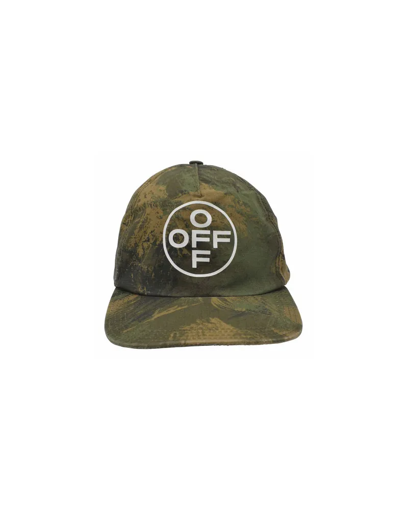 OFF-WHITE Aus weißer Kappe Green