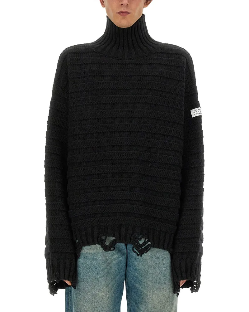 Maison Margiela Therck Pullover Black