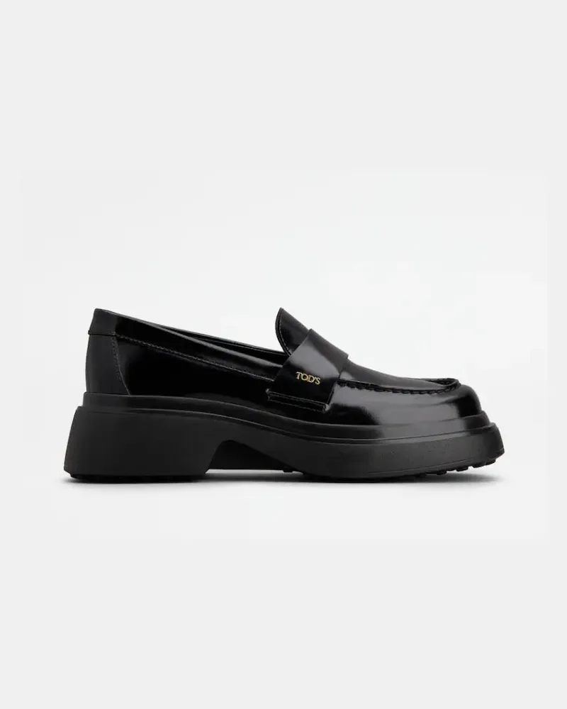TOD'S Tod 's Lederbader Black