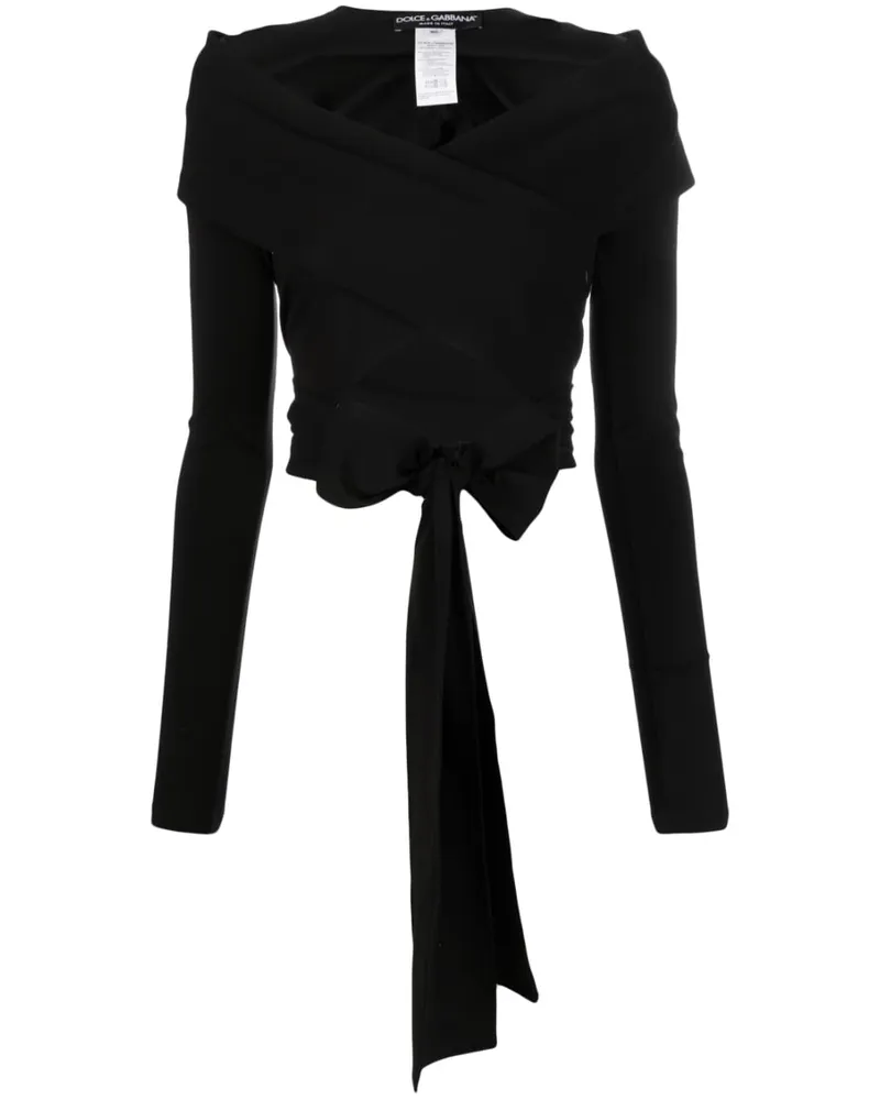 Dolce & Gabbana beschnitten die Oberseite Black