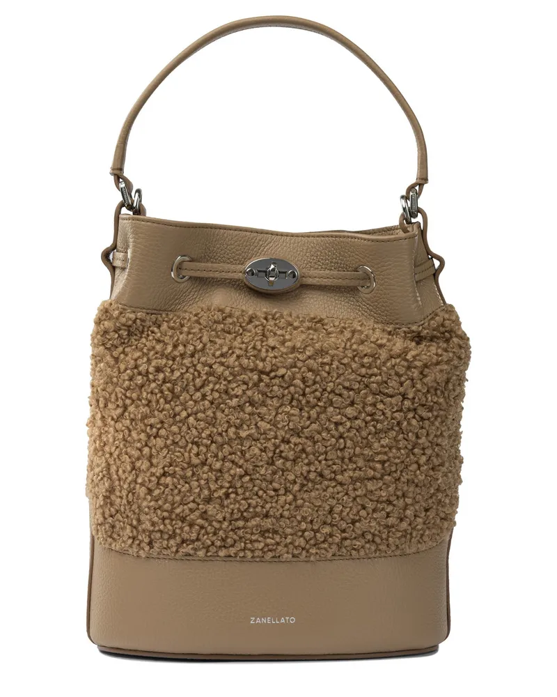 Zanellato Handtasche „Monda Dolly Brown
