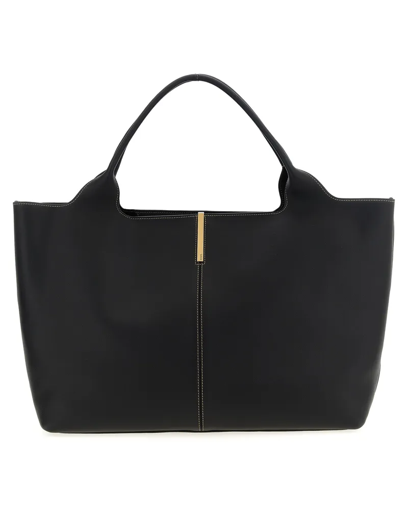 TOD'S Tod 's Medium 'EBR' Einkaufstasche Black