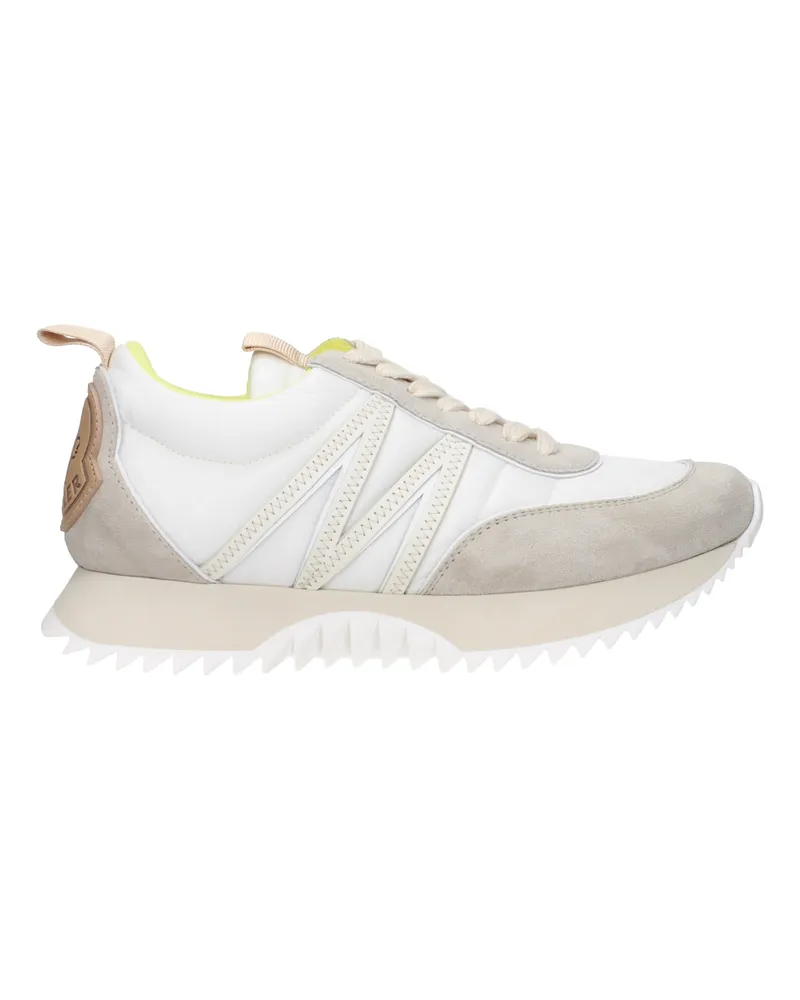 Moncler Sneakers Pacey Woman Stoff beige/Weiß -