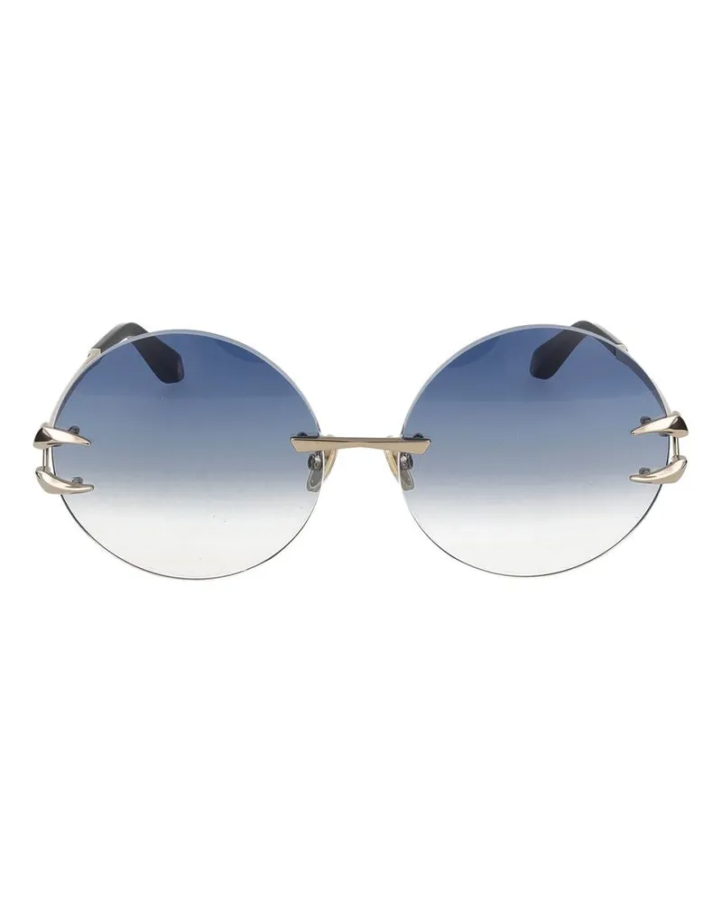 Roberto Cavalli Sonnenbrille  SRC006 594 B Oro Chiaro Lucido /17/140 594b