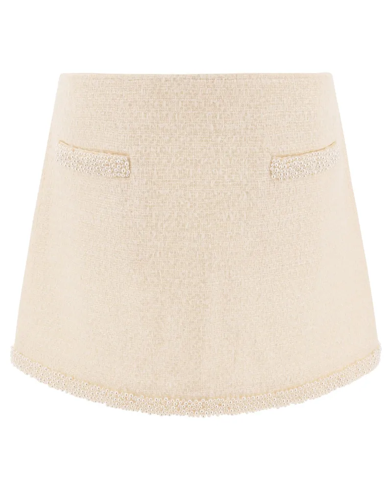 Self-Portrait Selbstporträt -Röcke Beige