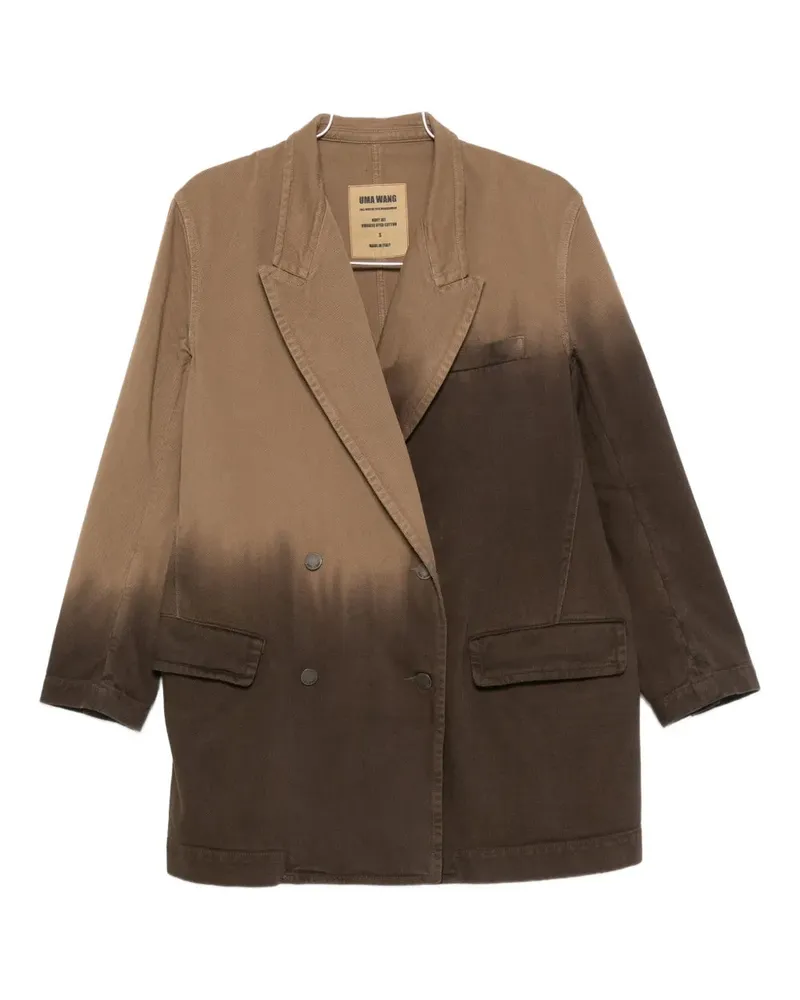 Uma Wang Doppelbrustjacke Uw416