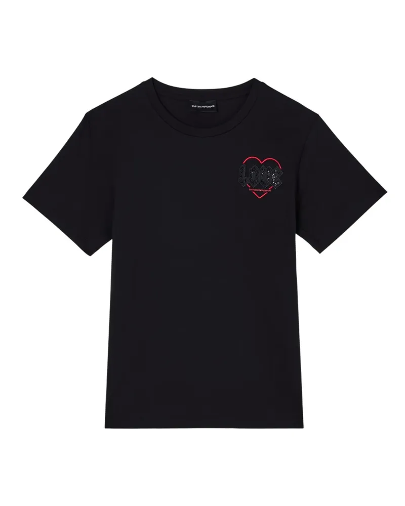 Emporio Armani T -Shirts und Polos schwarz Black