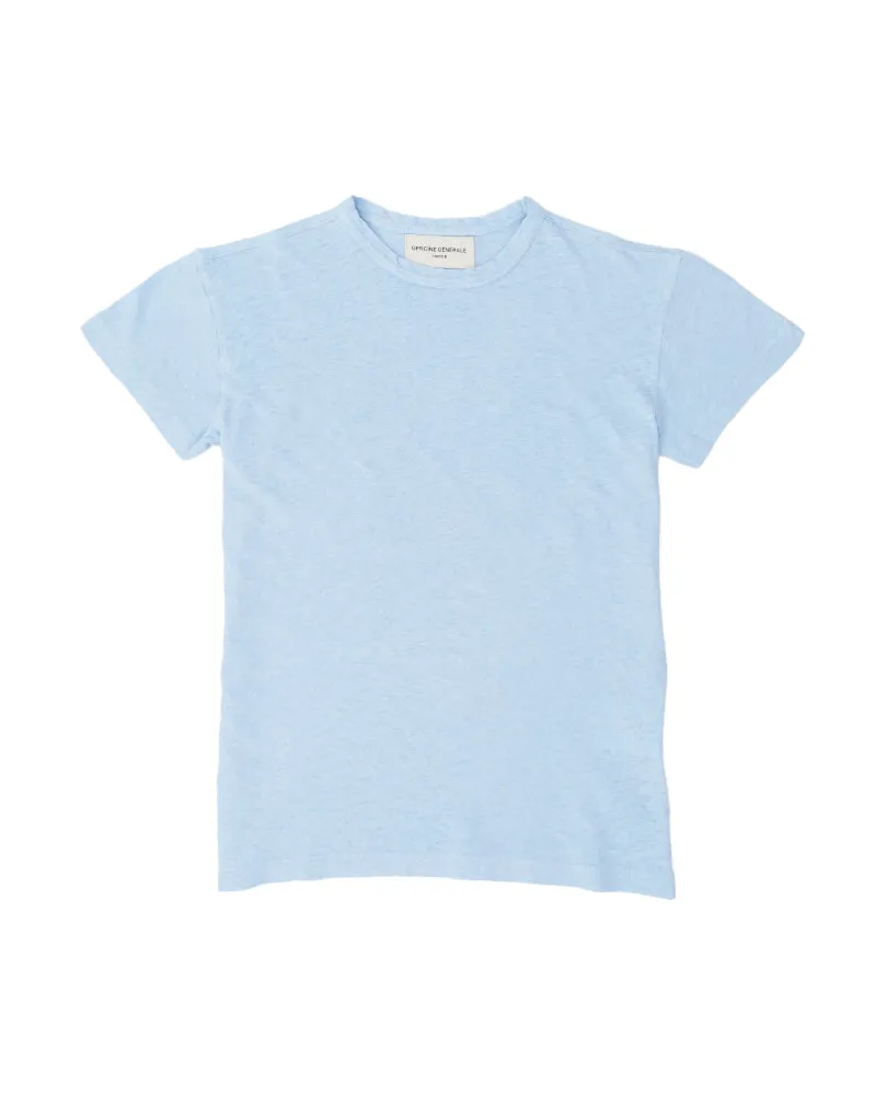 Officine Generale Top Blue Blue