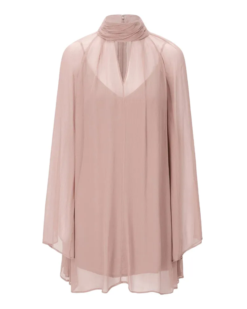 STAUD Esther Minikleid in Taupe Taup