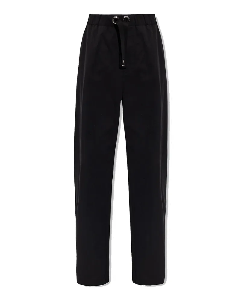Versace Versace Baumwollhose Schwarz