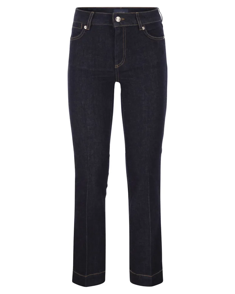 SPORTMAX Spdrecord Perfect Mini Flare Jeans Dark