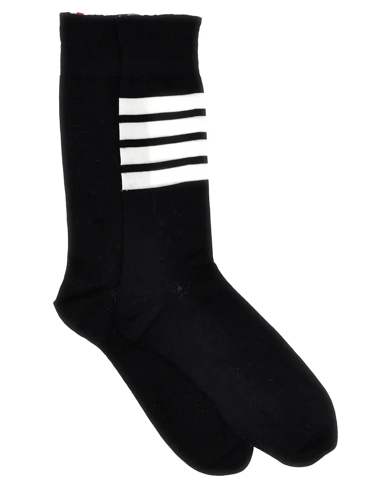 Thom Browne 4 -bar' Socken Weiß