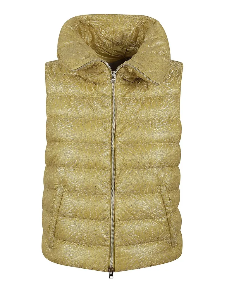Herno Herno P Ed Weste Jacke Yellow