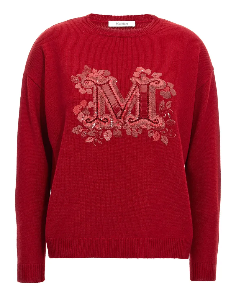 Max Mara Quota' Pullover Red