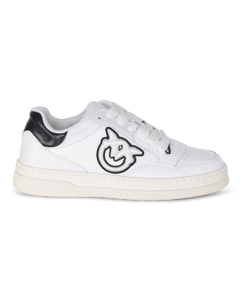 Pinko Sneakers  aus Leder White