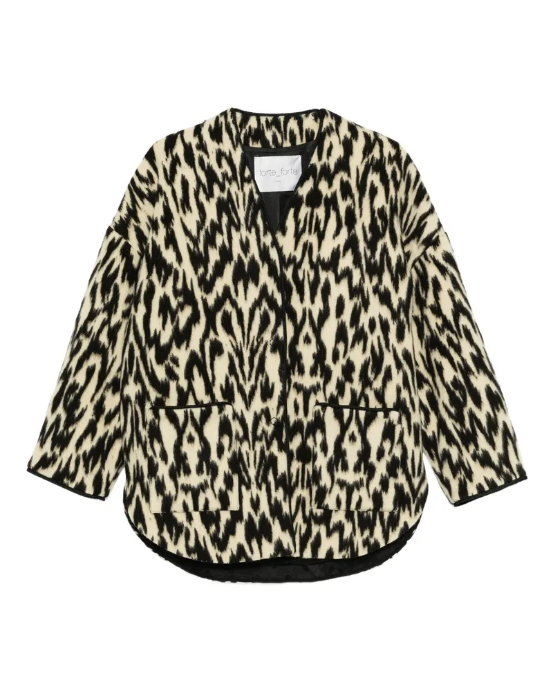 forte_forte Moiree“ Jacquard-Stoffmantel 