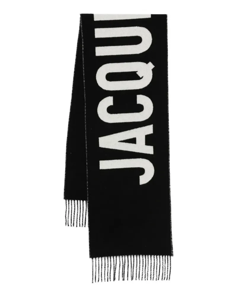 Jacquemus Schal mit gesticktem Logo Multi
