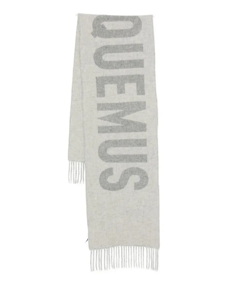 Jacquemus Schal mit gesticktem Logo Multi