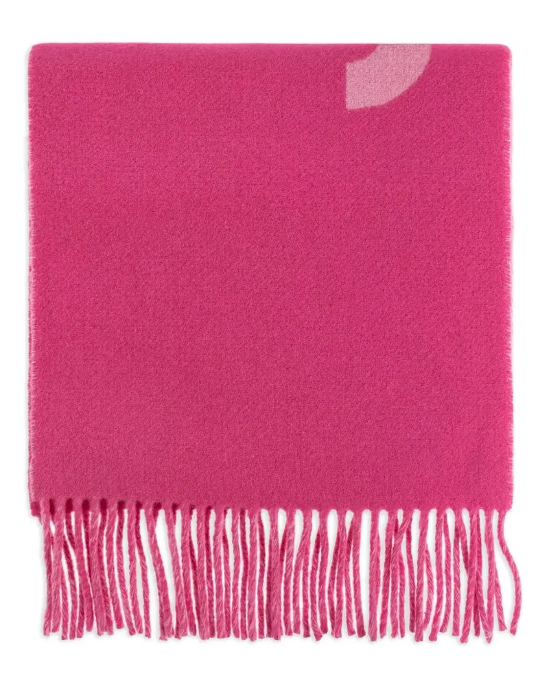 Jacquemus Schal mit gesticktem Logo Multi