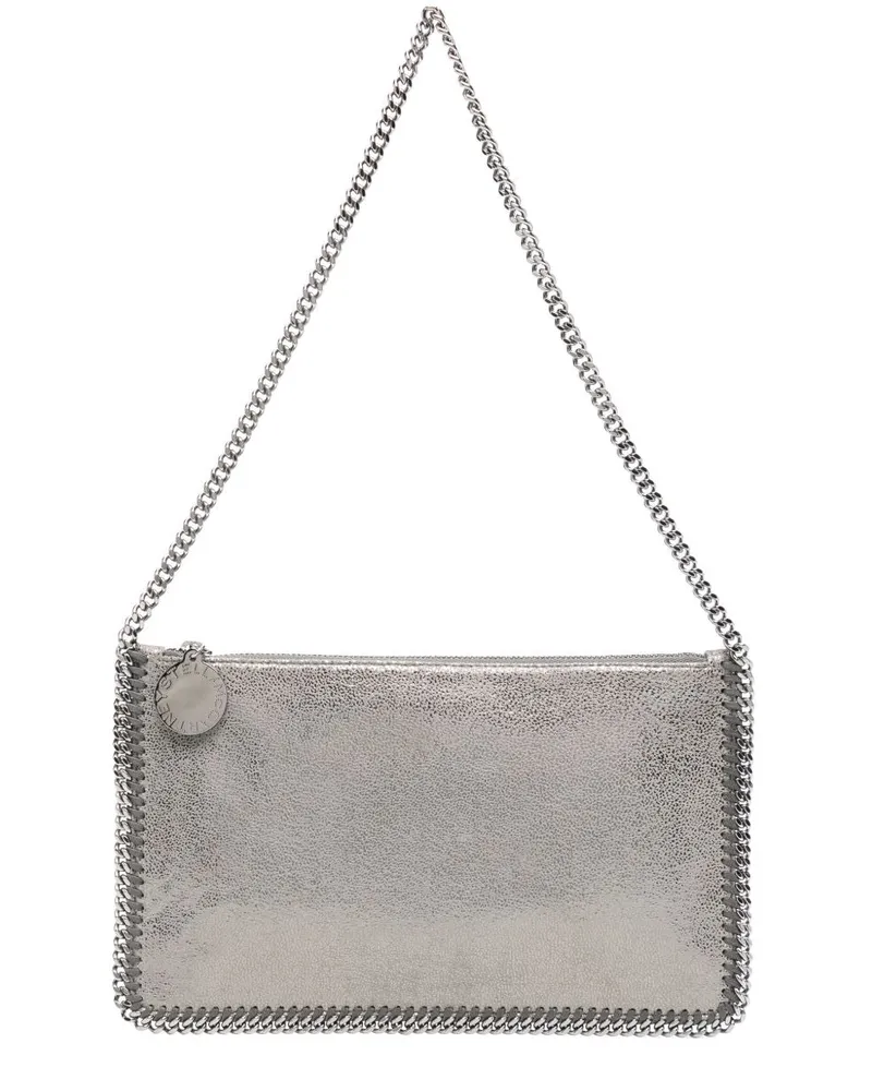 Stella McCartney Falabella Clutch Silver