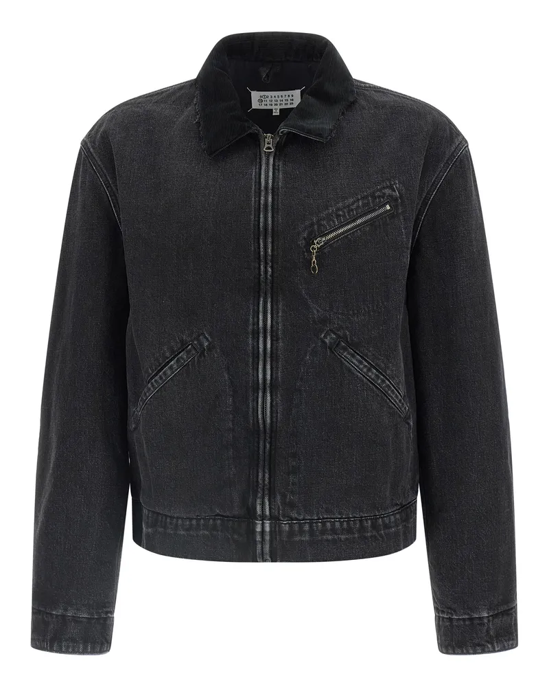 Maison Margiela Japanische Jeansjacke von Black