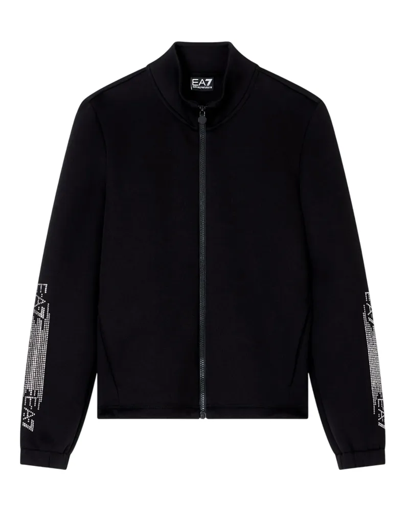 EA7 Pullover Schwarz Black
