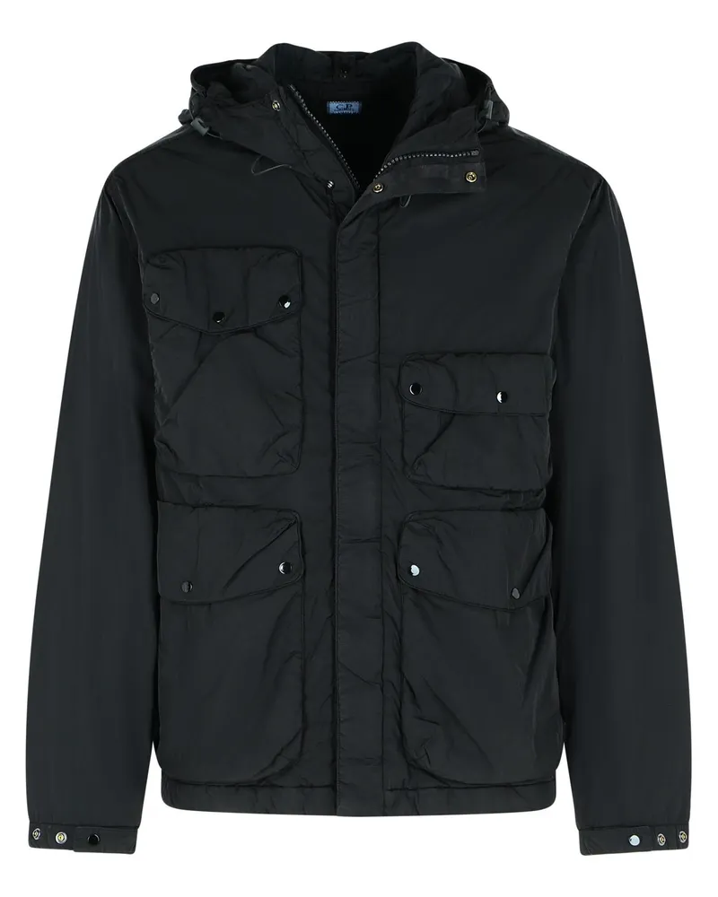 C.P. Company C.P. Firma Black Polyamidjacke Black