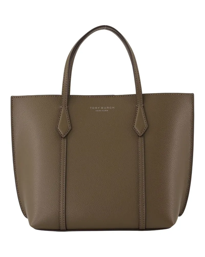 Tory Burch Perry Small Shopper Bag  Leder Khaki Khaki