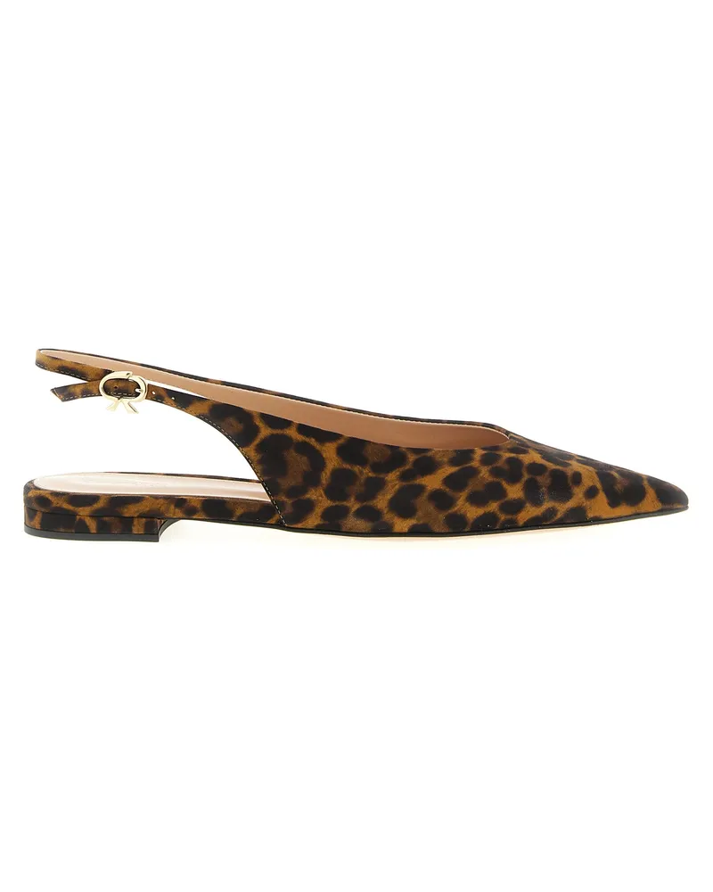 Gianvito Rossi Robbie“ Slingback Brown