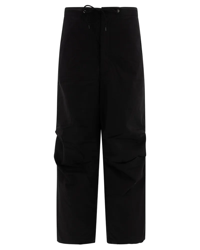 nanamica Hosen mit Kordelkordel Black