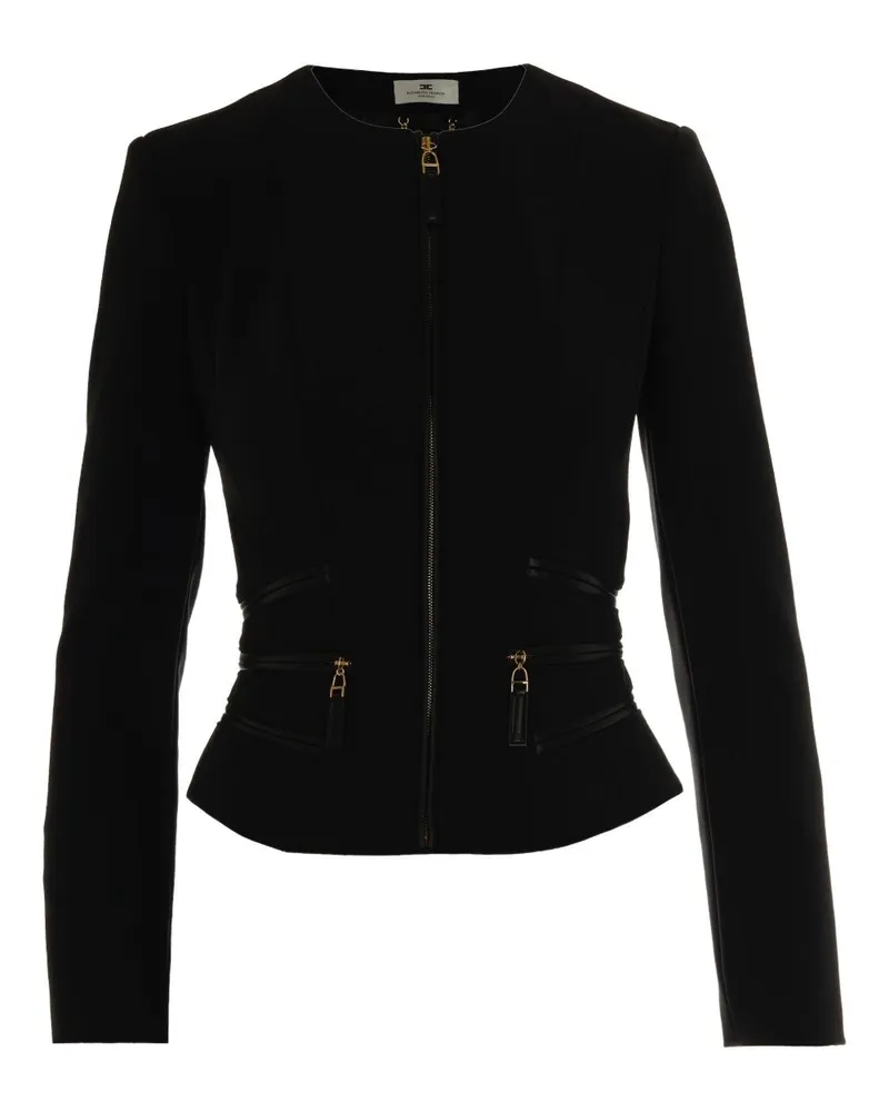 Elisabetta Franchi Jacken schwarz Black