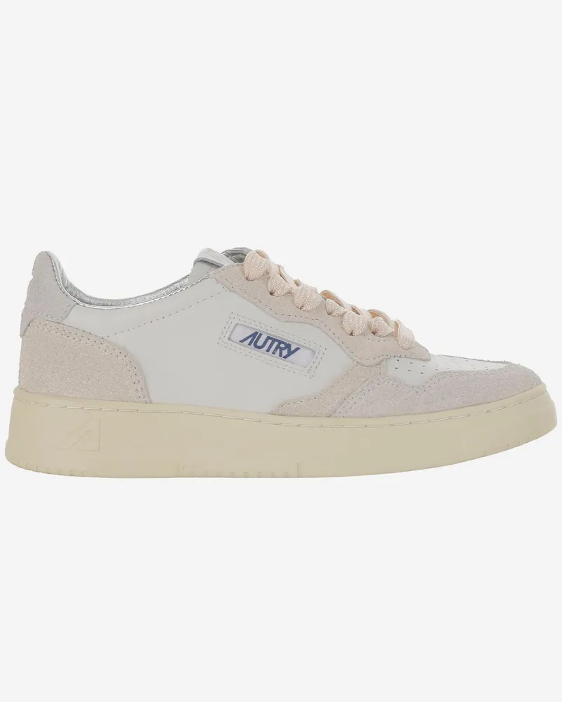 AUTRY Medaillengewinner niedriger Turnschuhe White