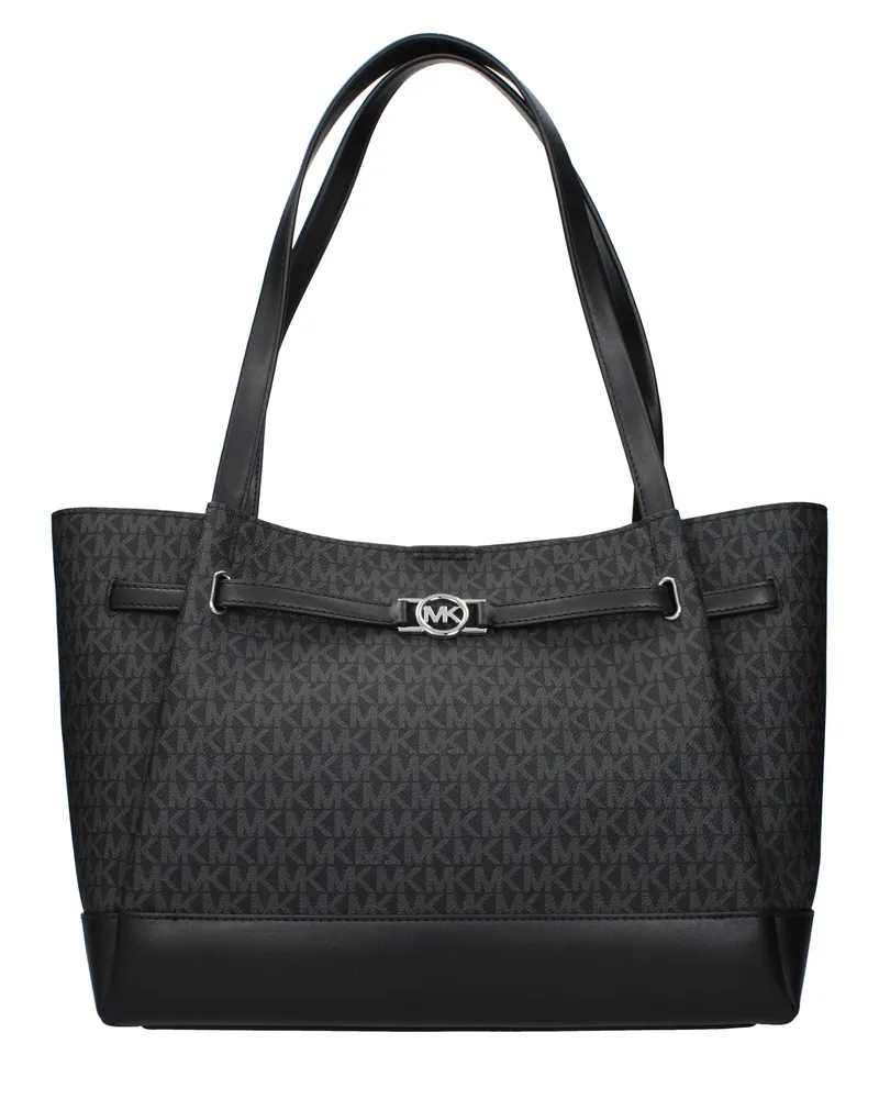 Michael Kors Reed Umhängetasche für Damen aus schwarzem Stoff -