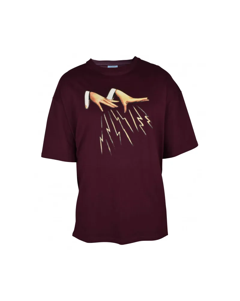 Lanvin T -Shirt Burgundy