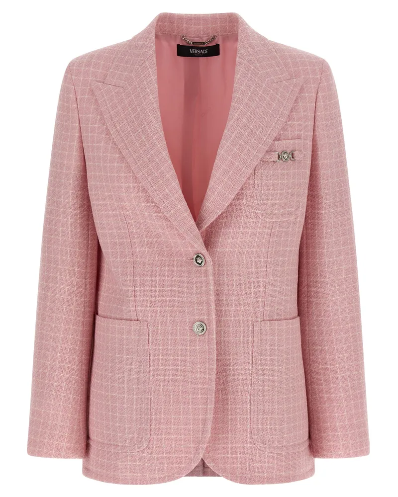 Versace Blazer-Karo Pink