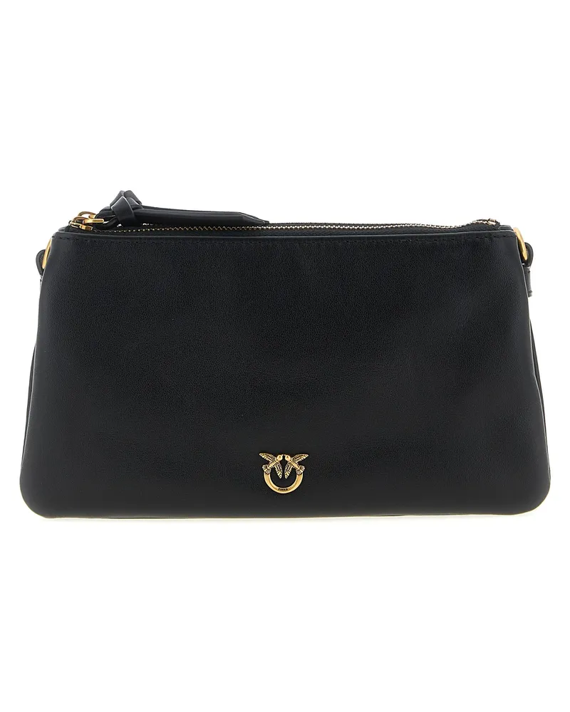 Pinko Double' Mini Crossbody Tasche Black